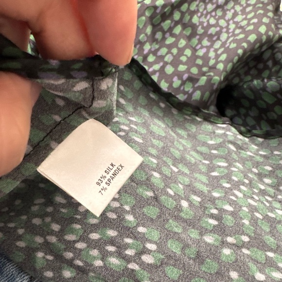 Tucker Juliette Midi Dress Size XL Silk Stretch Charmeuse Emerald Green Multi - Picture 13 of 15